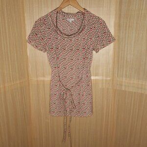 Gap Maternity Womens Cowl Neck Short Sleeve Tunic